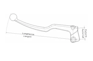 Levier d'embrayage DOMINO F33
