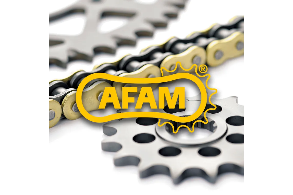 Kit chaîne AFAM 520 XHR4 - 17/45-118 - Couronne alu standard
