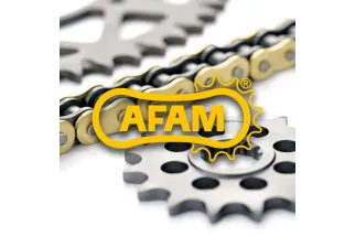 Kit chaîne AFAM 520 XHR4 - 16/51-122 - Couronne acier standard