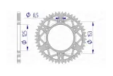 Couronne AFAM alu standard - 520