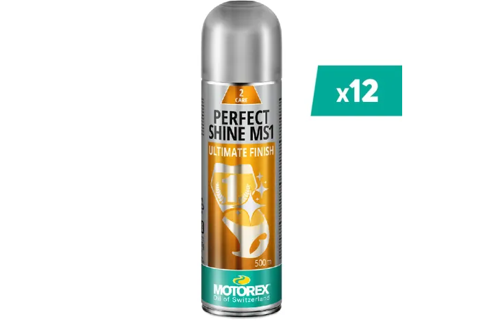 Spray brillance MOTOREX Perfect Shine MS1 - 500ml (x12)