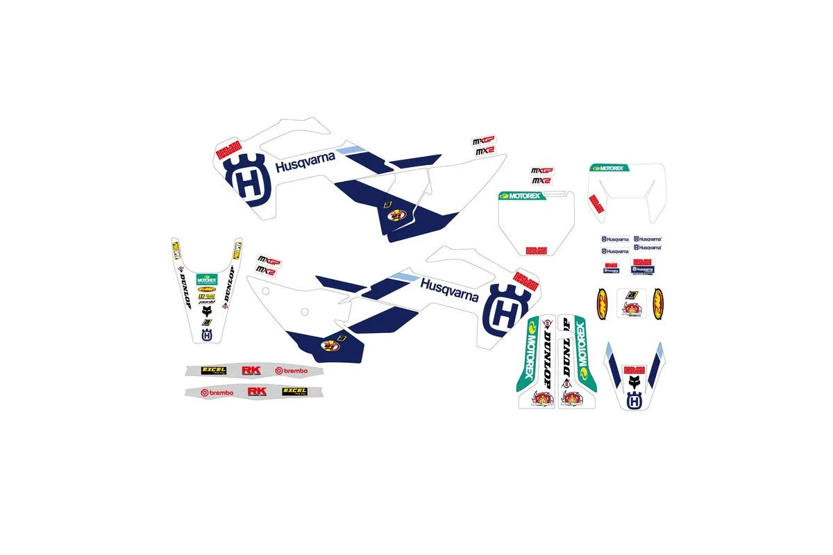 Kit déco complet BLACKBIRD Replica
