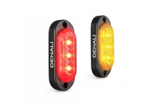 Clignotants intelligents DENALI T3-S™ et feux de jour pour motos – Arrière