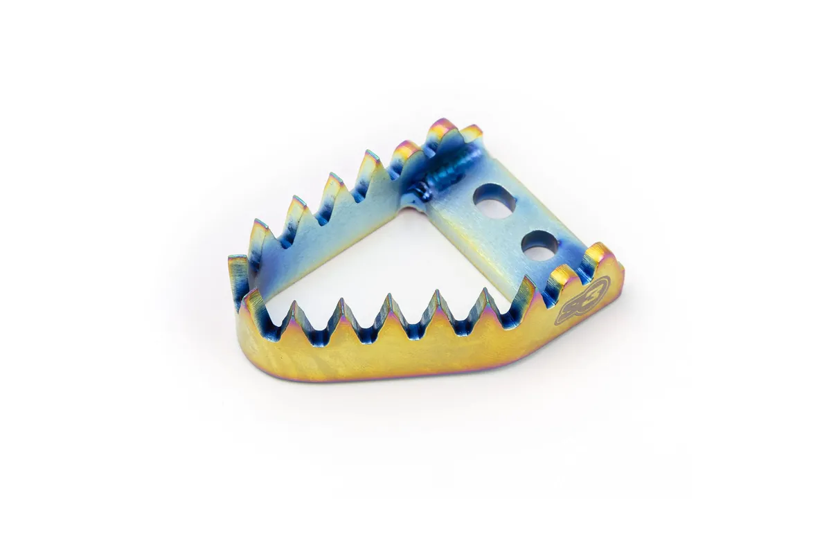 Embout de pédale de frein S3 titane - taille large