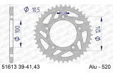 Couronne AFAM alu standard - 520