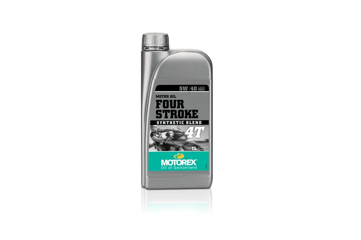 Huile moteur MOTOREX Four Stroke - 5W40 JASO MA2 - 1L