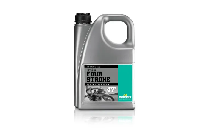 Huile moteur MOTOREX Four Stroke - 15W50 JASO MA2 - 4L