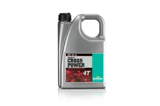 Huile moteur MOTOREX Cross Power 4T - 5W40 JASO MA2 - 4L