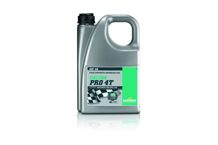 Huile moteur MOTOREX Racing Pro 4T - 0W40 4L