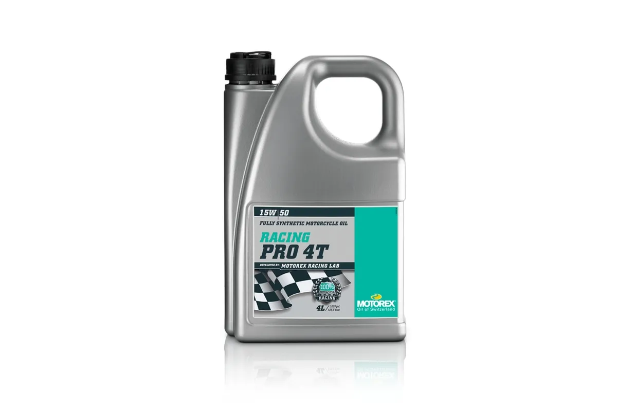 Huile moteur MOTOREX Racing Pro 4T - 15W50 4L