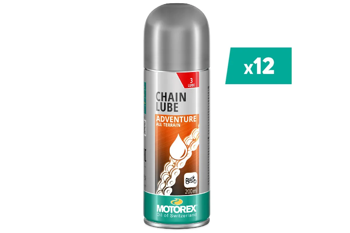 Lubrifiant chaîne MOTOREX Chainlube Adventure - spray 200ml