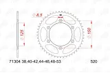 Kit chaîne AFAM 520 XSR4 - 16/40-114 - Couronne acier standard