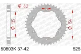 Kit chaîne AFAM 525 XHR4 - 15/42-118 - Couronne acier standard - Necessite un porte couronne AFAM