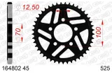 Kit chaîne AFAM 525 XHR4 - 17/45-118 - Couronne acier standard