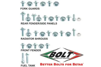 Kit visserie plastiques BOLT - Beta