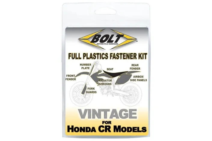 Kit visserie plastiques BOLT - Honda CR 500