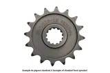 Kit chaîne RENTHAL 520R1 13/51-116 standard - couronne standard