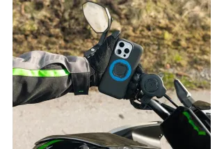 Support de smartphone moto QUAD LOCK PRO fixation guidon