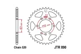 Couronne JT SPROCKETS Acier Standard - 520