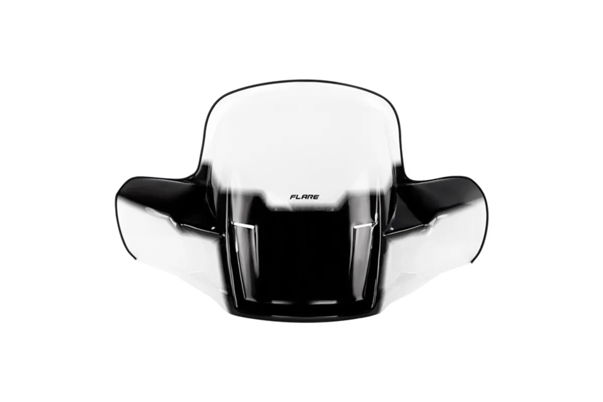 Pare-brise KIMPEX GEN 3 fixe - transparent/noir