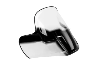Pare-brise KIMPEX GEN 3 fixe - transparent/noir