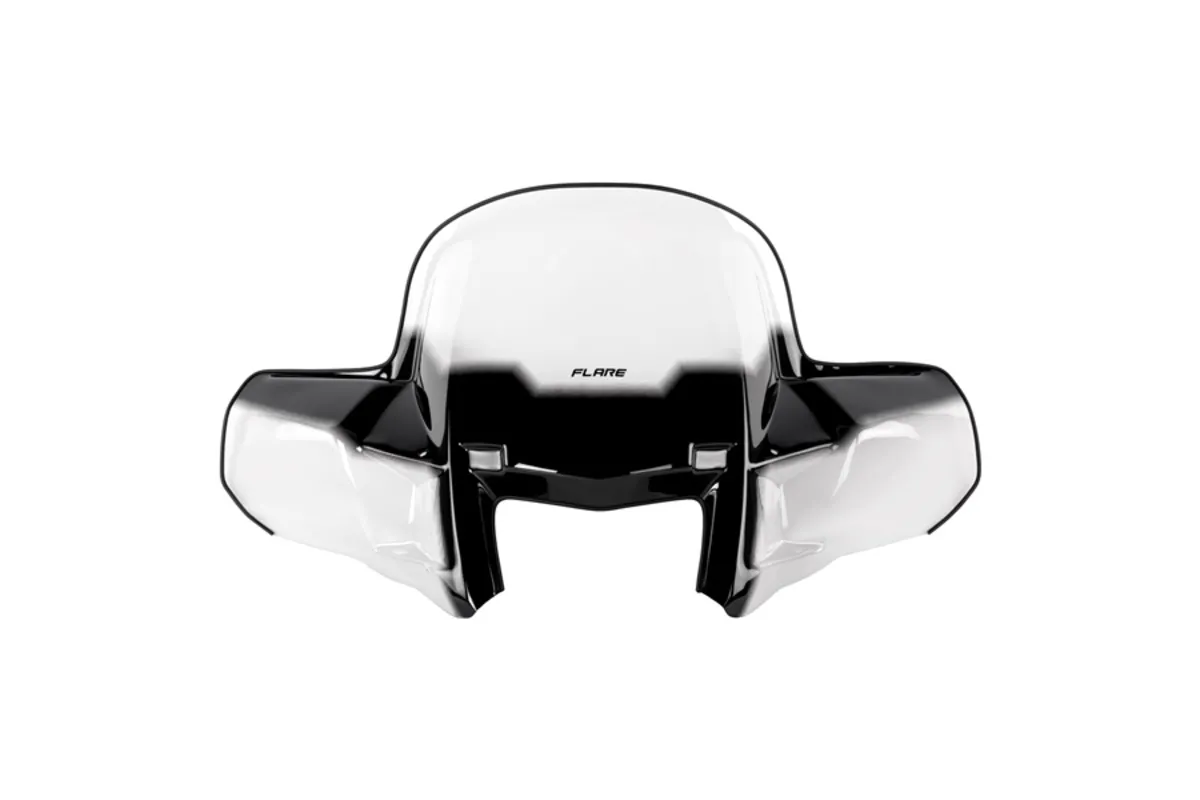 Pare-brise KIMPEX GEN 3 fixe - transparent/noir