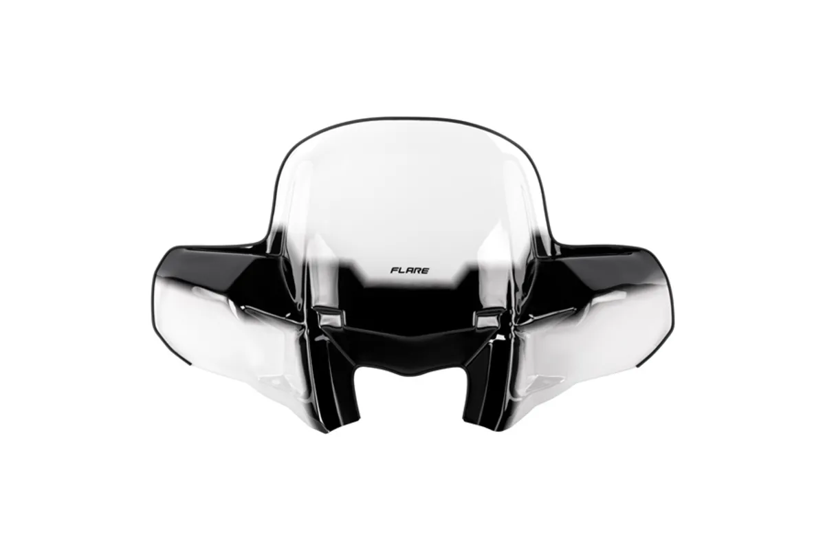 Pare-brise KIMPEX GEN 3 fixe - transparent/noir