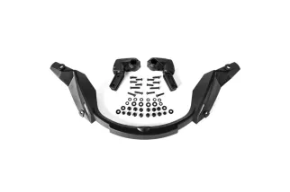 Pare-brise KIMPEX GEN 3 fixe - transparent/noir