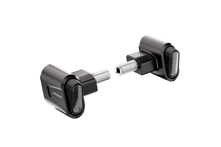 Clignotant LED HIGHSIDER pro Victory-Ultra 1en1 - noir mat - la paire