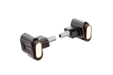 Clignotant LED HIGHSIDER pro Victory-Ultra 1en1 - noir mat - la paire