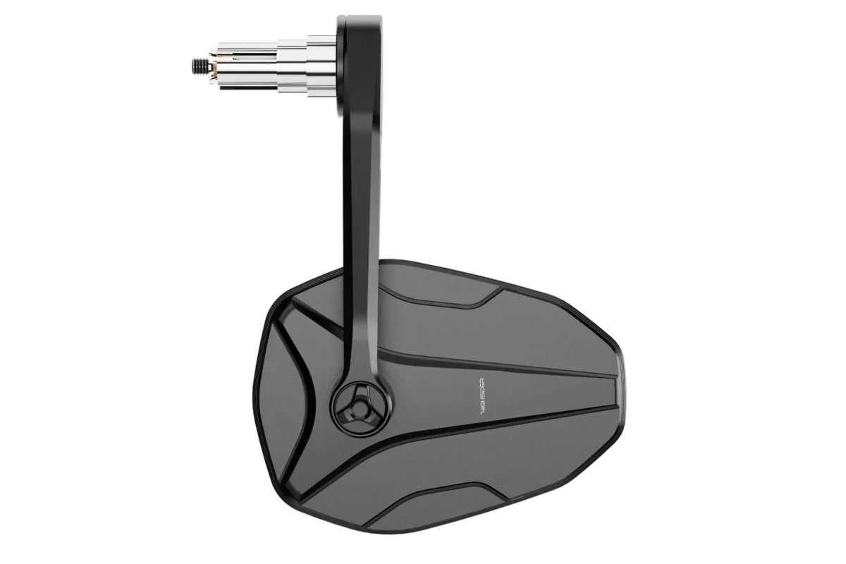 Rétroviseur embout de guidon HIGHSIDER pro Victory-Ultra Evo - bras long - noir mat - la pièce