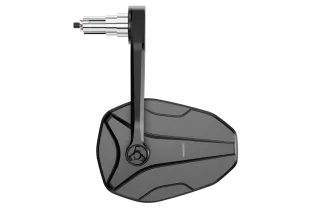 Rétroviseur embout de guidon HIGHSIDER pro Victory-Ultra Evo - bras long - noir mat - la pièce