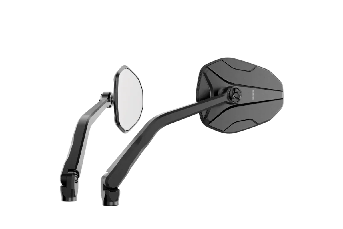 Rétroviseur de guidon HIGHSIDER pro Victory-Ultra - noir mat - la paire