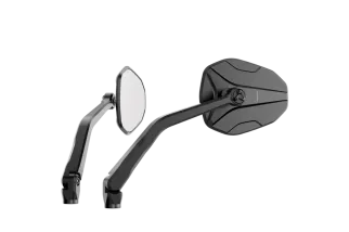 Rétroviseur de guidon HIGHSIDER pro Victory-Ultra - noir mat - la paire
