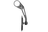 Rétroviseur d'embout de guidon HIGHSIDER pro Victory-Ultra long - la pièce - noir mat