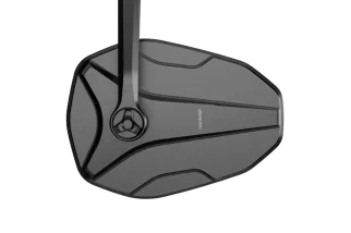 Rétroviseur d'embout de guidon HIGHSIDER pro Victory-Ultra long - la pièce - noir mat