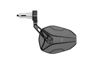 Rétroviseur d'embout de guidon HIGHSIDER pro Victory-Ultra Evo court - la pièce - noir mat