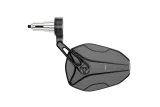 Rétroviseur d'embout de guidon HIGHSIDER pro Victory-Ultra Evo court - la pièce - noir mat