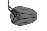 Rétroviseur d'embout de guidon HIGHSIDER pro Victory-Ultra Evo court - la pièce - noir mat