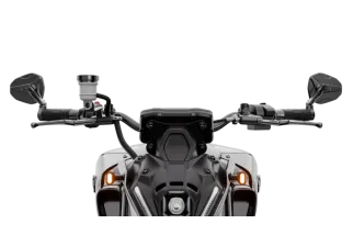 Rétroviseur d'embout de guidon HIGHSIDER pro Victory-Ultra Evo court - la pièce - noir mat