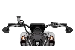 Rétroviseur d'embout de guidon HIGHSIDER pro Victory-Ultra Evo court - la pièce - noir mat