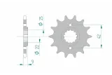 Kit chaîne AFAM 520 XSR4 - 14/43-122 - Couronne acier standard