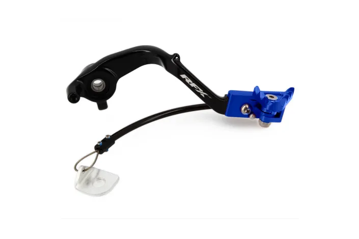 Pédale de frein RFX Pro Series - embout repliable - bleu