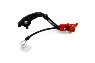 Pédale de frein RFX Pro Series - embout repliable - orange