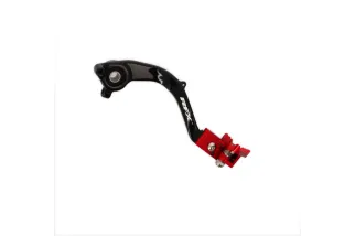 Pédale de frein RFX Pro Series - embout repliable - rouge