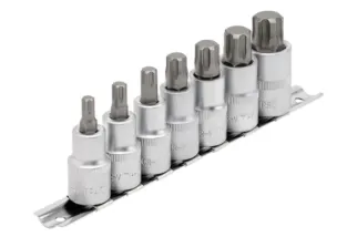 Jeu de douilles Torx DRAPER Expert TX-STAR® Plus 1/2" 55mm - 7 pièces