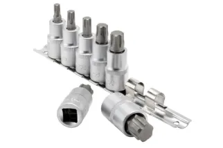 Jeu de douilles Torx DRAPER Expert TX-STAR® Plus 1/2" 55mm - 7 pièces