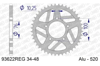 Couronne AFAM alu standard - 520