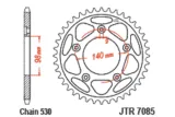 Couronne JT SPROCKETS acier standard - 530