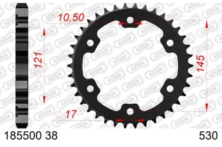 Couronne AFAM acier standard - 530